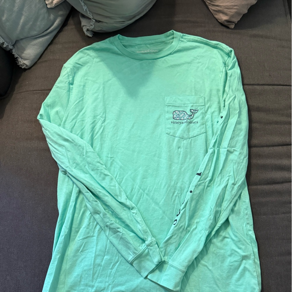 Vineyard Vines golf graphic long sleeve tee
